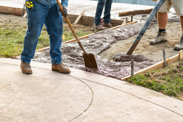 Concrete Walkway Installation in CA